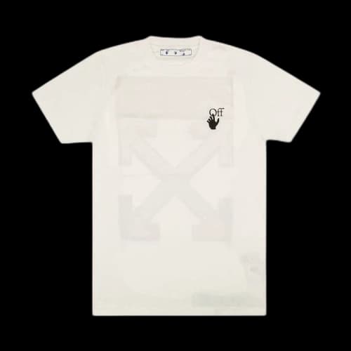 OFF-WHITE Slim Fit Marker Arrow T-Shirt T-shirt White Red