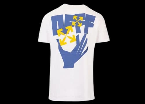 OFF-WHITE Hand Off Logo T-Shirt White