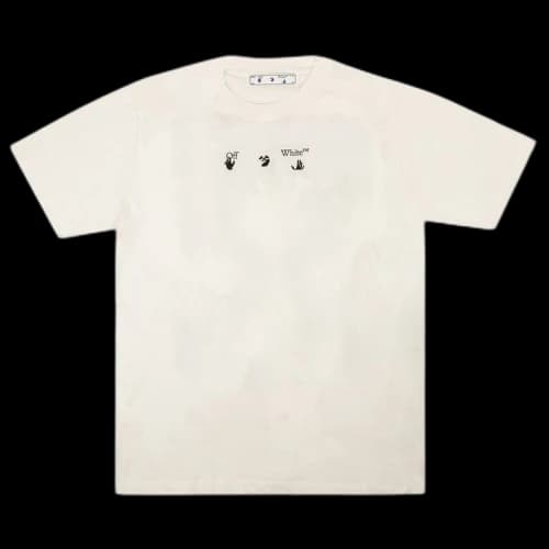 OFF-WHITE Spray Marker T-shirt White Black
