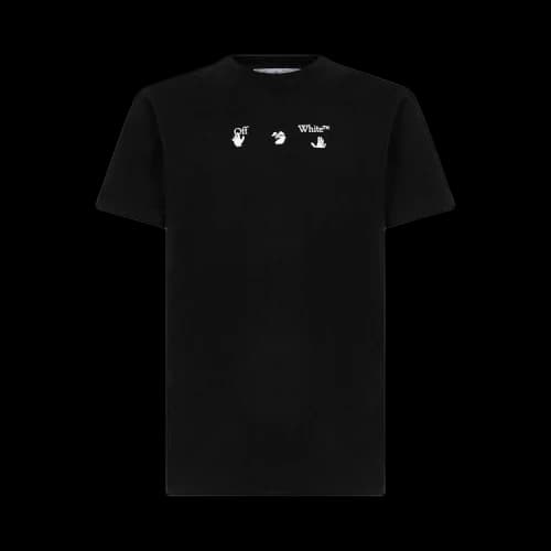 OFF-WHITE Slim Fit Bolt Arrows T-Shirt Black Green