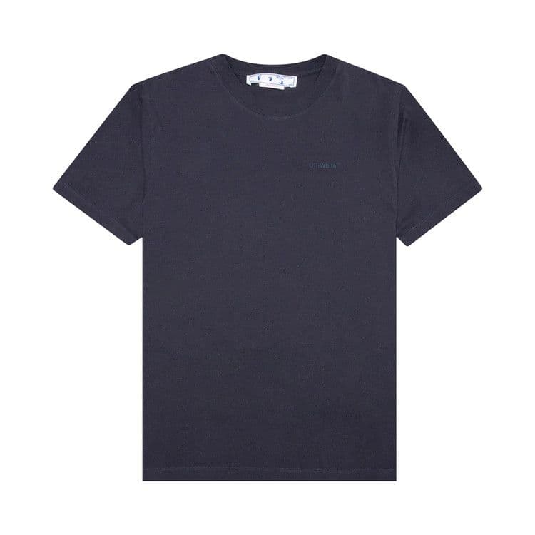 OFF-WHITE Diag Tab T-Shirt Space Out Blue
