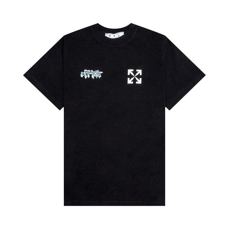 OFF-WHITE 90's Liquid Slim T-Shirt Black