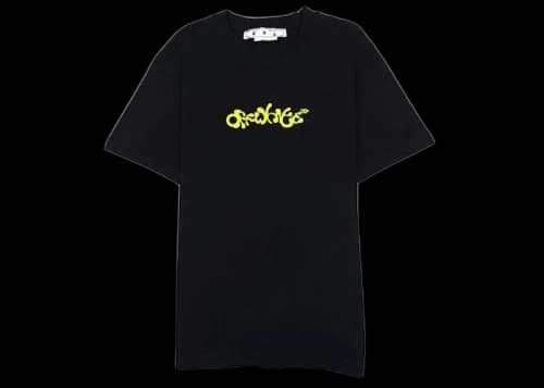 OFF-WHITE Opposite Arrows S/S Tee Black/Yellow