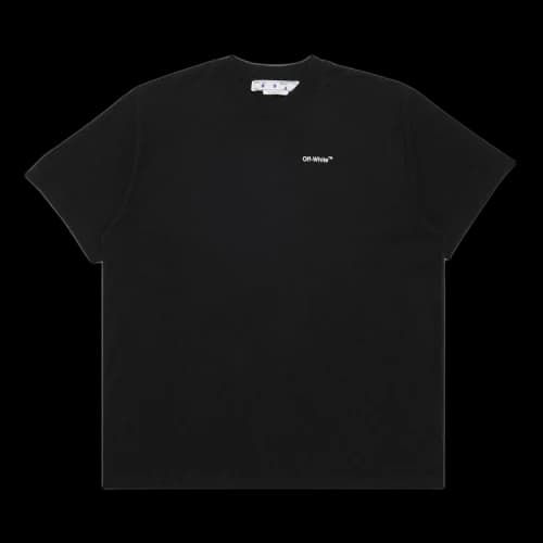 OFF-WHITE Carav Deposition Over S/S Tee Black/White