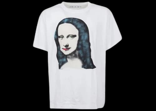OFF-WHITE Mona Lisa Over T-Shirt White