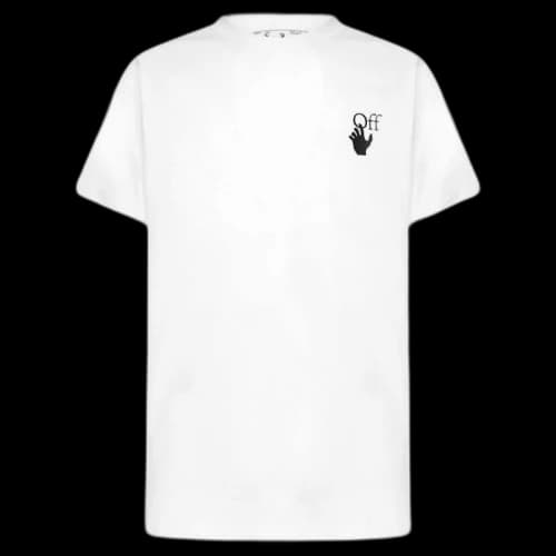 OFF-WHITE Degrade Arrow S/S Over Tee White/Black