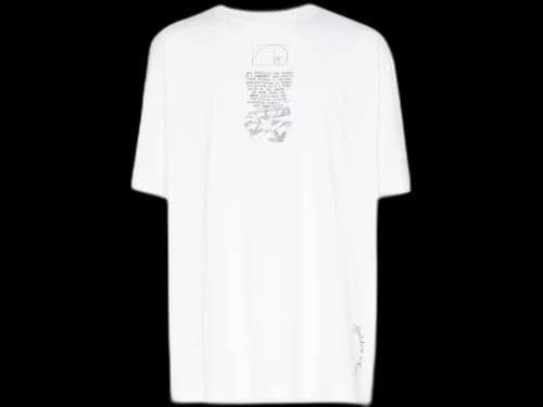 OFF-WHITE Oversized Dripping Arrows T-Shirt White