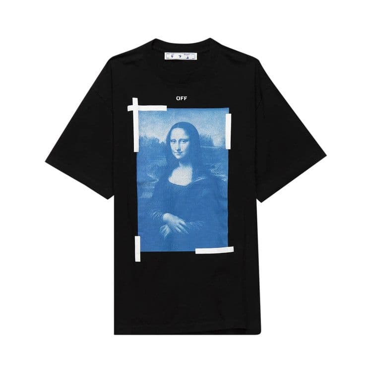 OFF-WHITE Mona Lisa Oversized T-shirt Black