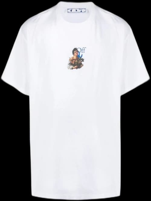 OFF-WHITE Caravaggio Boy T-shirt White/Blue