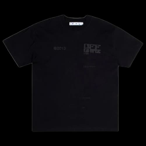 OFF-WHITE Tech Marker T-shirt Black