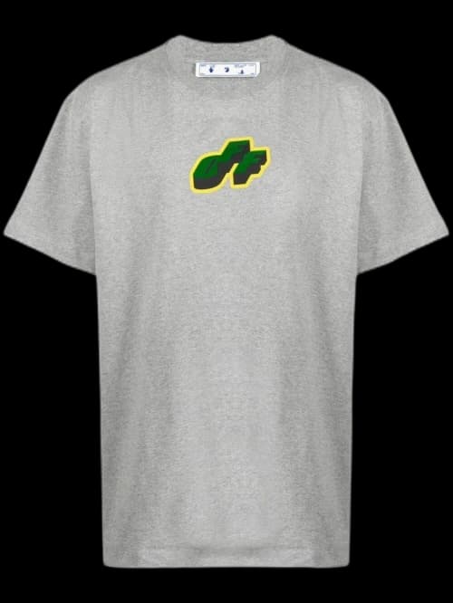 OFF-WHITE Arrow Cartoon T-shirt Grey/Green