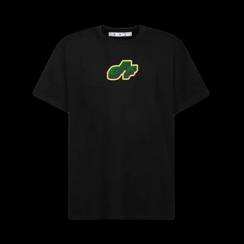 OFF-WHITE Arrow Cartoon T-shirt Black/Green