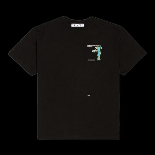 OFF-WHITE Adam Is Eve T-shirt Black/White
