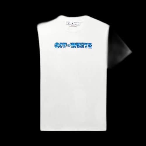 OFF-WHITE Metal Arrows T-Shirt White/Blue