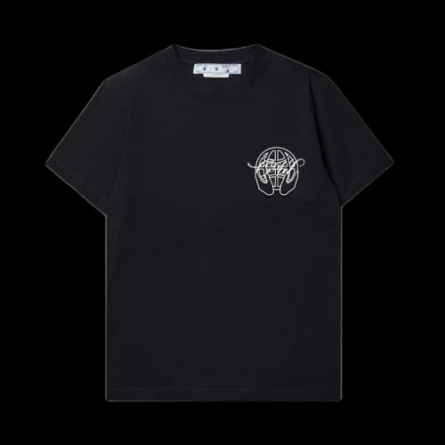 OFF-WHITE Hand Arrow Tee Black/White