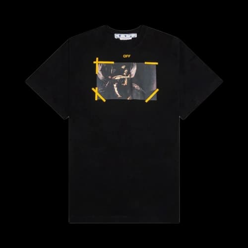 OFF-WHITE Arrow Carav Mercy Skat S/S Tee Black/White