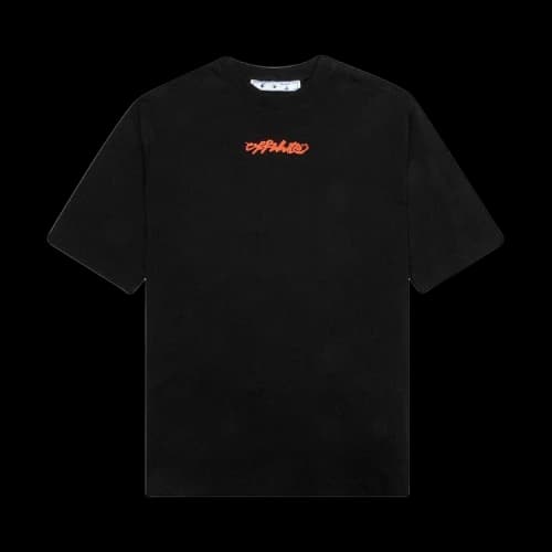 OFF-WHITE Arrows On Canvas T-Shirt Black