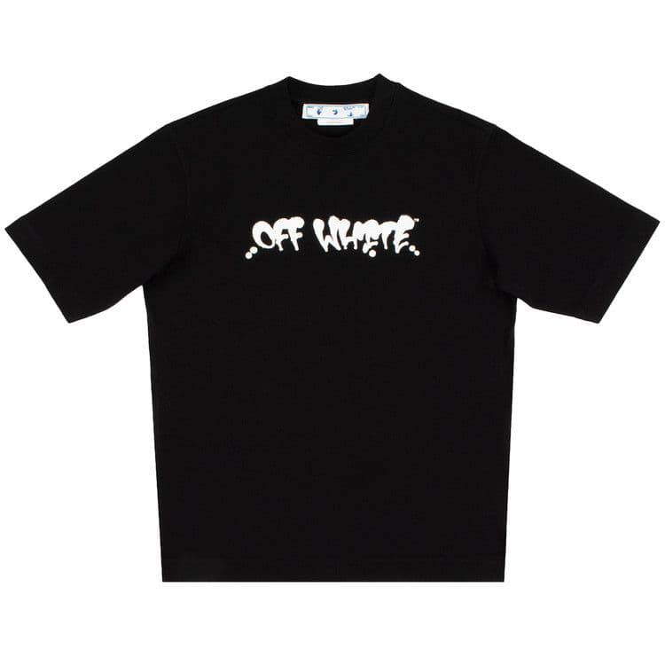 OFF-WHITE Neen Graffiti OW Logo T-Shirt Black/Multi