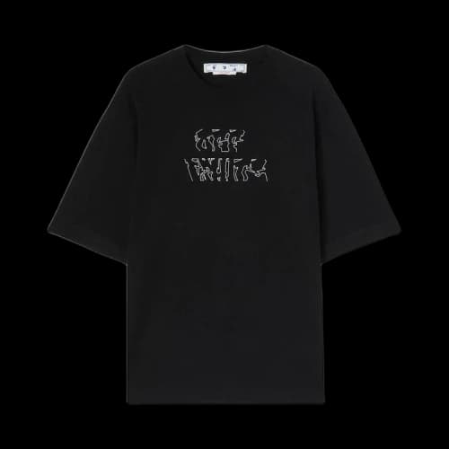 OFF-WHITE Neen Arrow Skate T-Shirt Black/White