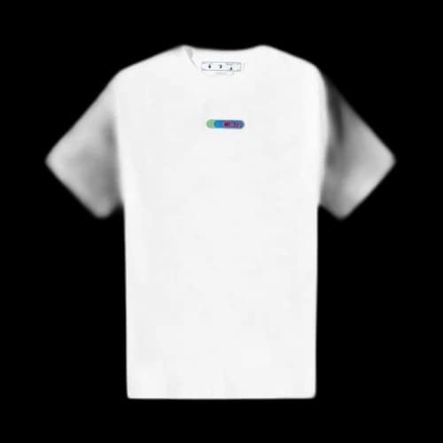 OFF-WHITE Weed Arrows Oversized T-Shirt White/Green