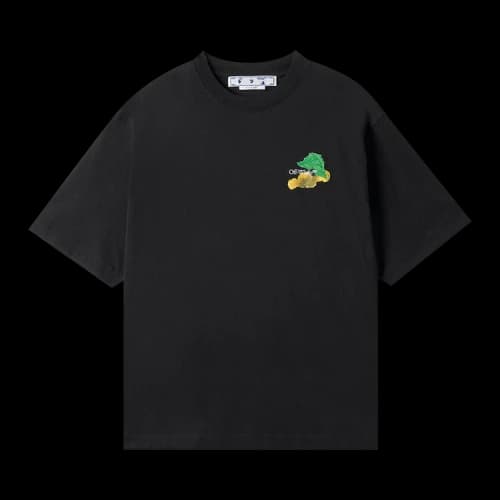 OFF-WHITE Brush Arrows Over Skate S/S Tee Black/Multi