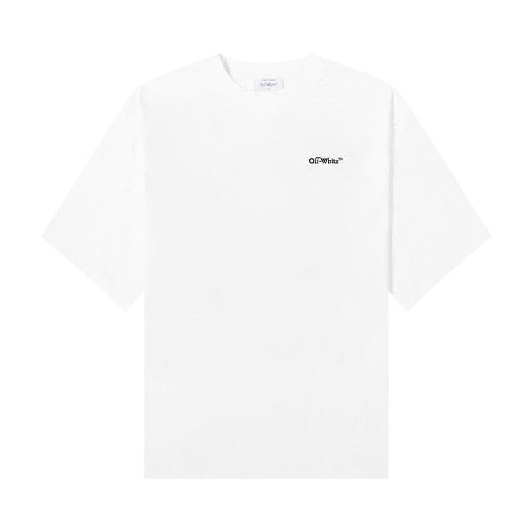 OFF-WHITE Arrows-Motif Cotton T-shirt White