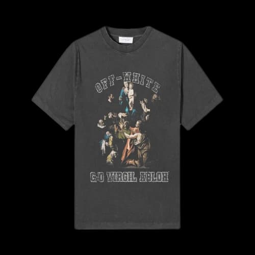 OFF-WHITE Mary Skate T-shirt Black