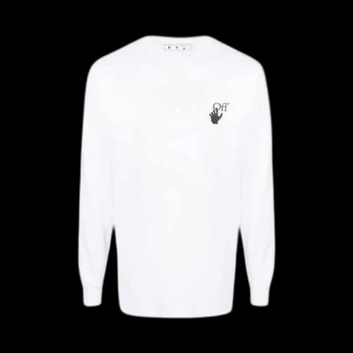 OFF-WHITE Degrade Arrows L/S T-Shirt White/Multi