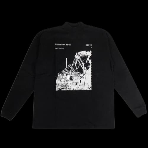 OFF-WHITE Mirko Artist Over L/S T-Shirt Black