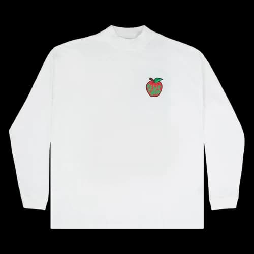 OFF-WHITE Apple Print L/S T-shirt White