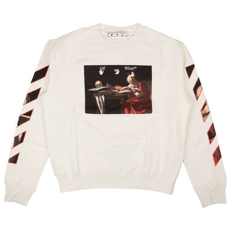 OFF-WHITE Caravaggio Painting Sweatshirt White