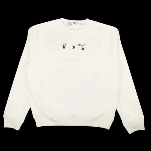 Off-White SS21 Arrow Pattern Sports Version White