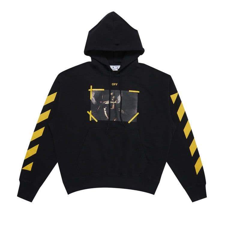 OFF-WHITE Diag Arrow Carav Mercy Skate Hoodie Black/White