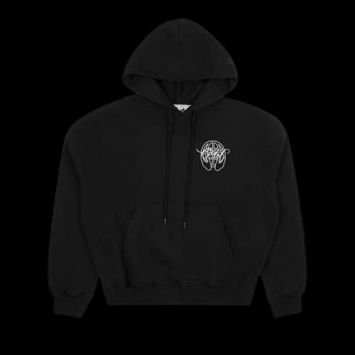OFF-WHITE Hand Arrow Boxy Hoodie Black/White