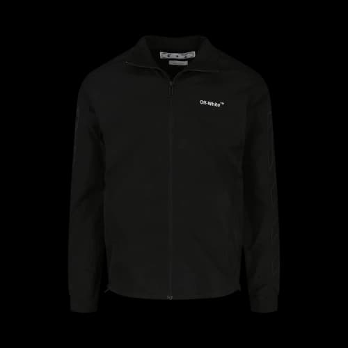 OFF-WHITE DIag Outline Tracktop Jacket Black