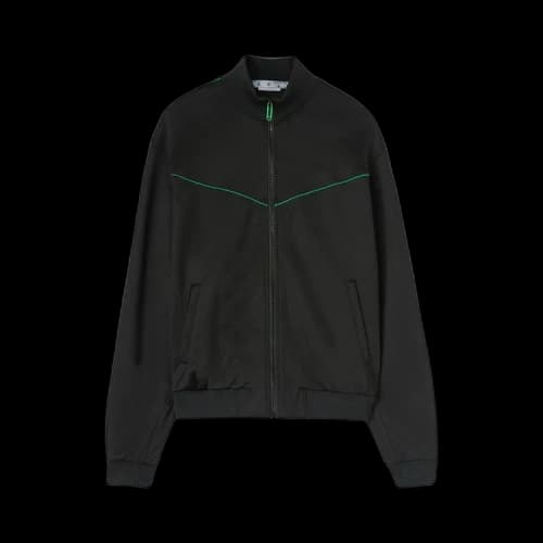 OFF-WHITE Face Band Slim Tracktop Jacket Black