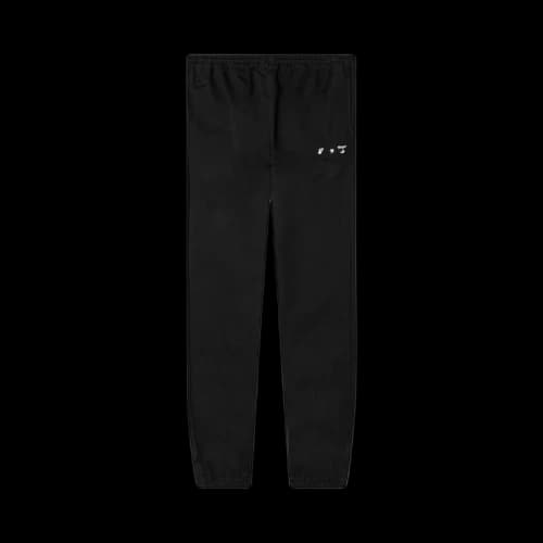 Off-White Off White Cuffed Logo Trousers Pants Black (2021)