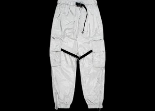 OFF-WHITE Parachute Cargo Pants Limeston