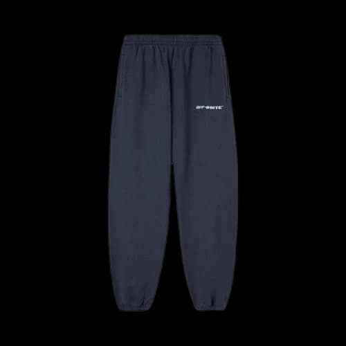OFF-WHITE Between Arrow Slim Sweatpants Outerspace/White