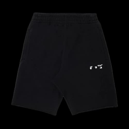 OFF-WHITE Ow Logo Shorts Black