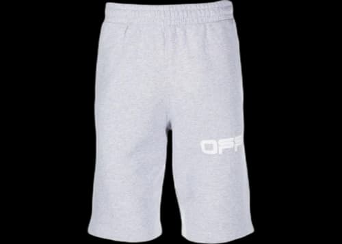 OFF-WHITE Airport Tape Sweatshort Grey/Multicolor