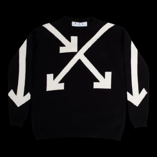 Off-White SS21 Arrow Pattern Printing Black