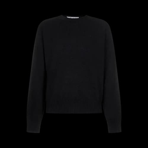 OFF-WHITE For All Knit Wool Crewneck Black
