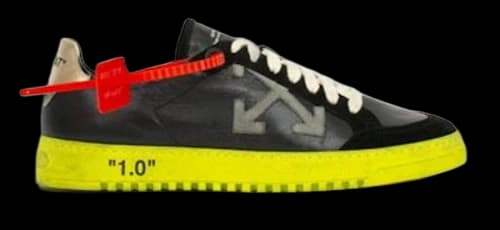 OFF-WHITE 2.0 Low Black Yellow FW19