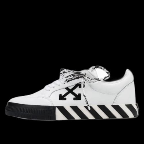OFF-WHITE Vulc Low Leather White White Black