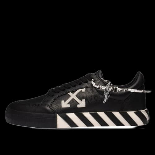 Off-White Low Vulc Black White