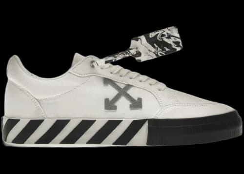 OFF-WHITE Vulc Low White Grey