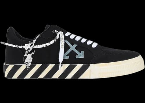 OFF-WHITE Vulc Low Eco Canvas Black White Blue