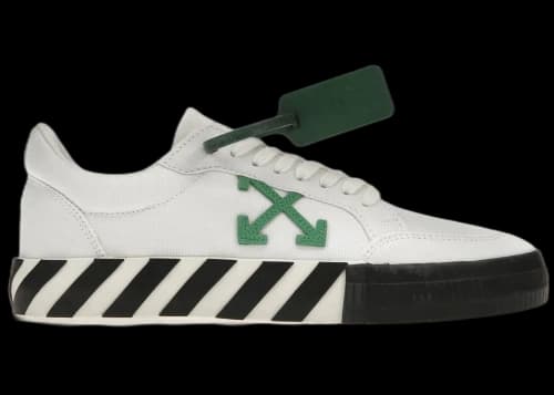 OFF-WHITE Vulc Low Canvas White Green (FW22)