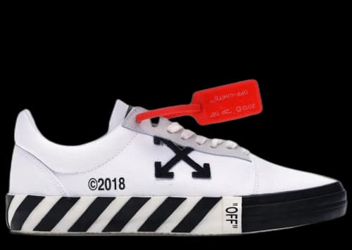 OFF-WHITE Vulc Low White (Updated Stripes)